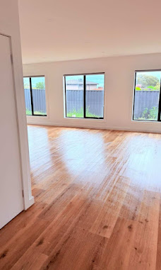 Empty property with polished timber floors cleaned for end of lease